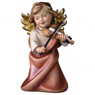 Soška Anděl Srdce s houslemi